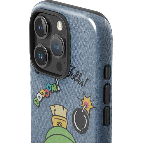 Looney Tunes Marvin Thats All Folks iPhone 16 Pro Max Impact Case